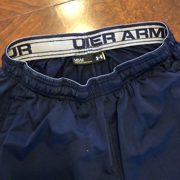 Under Armour Gym Shorts - Men’s M - Navy - Picture 3 of 3